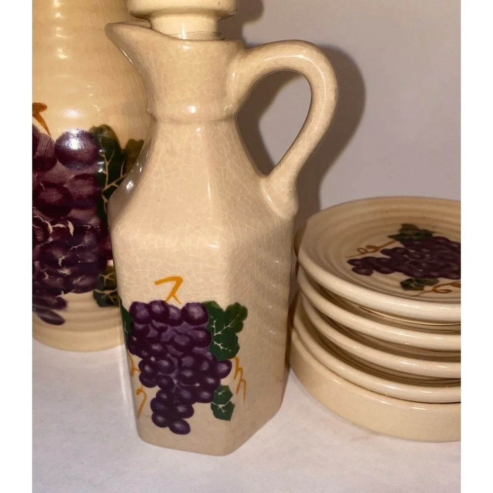 Olive Oil/ Vinegar Decanter Set